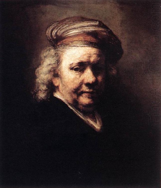 REMBRANDT Harmenszoon van Rijn Self-Portrait   w6 china oil painting image